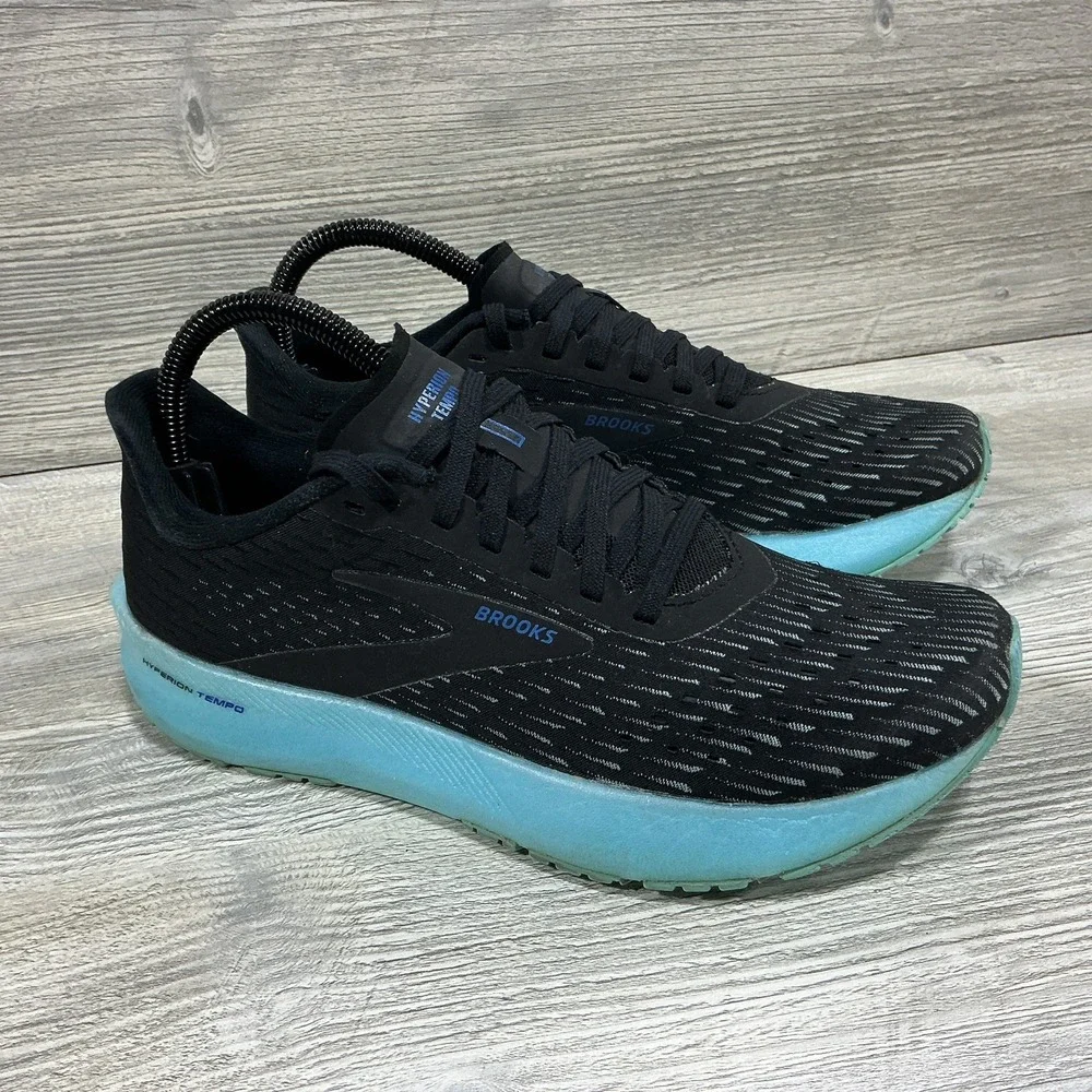 Brooks Women's Hyperion Tempo Size 7.5 B Med Running Sneakers 1203281B082 Black
